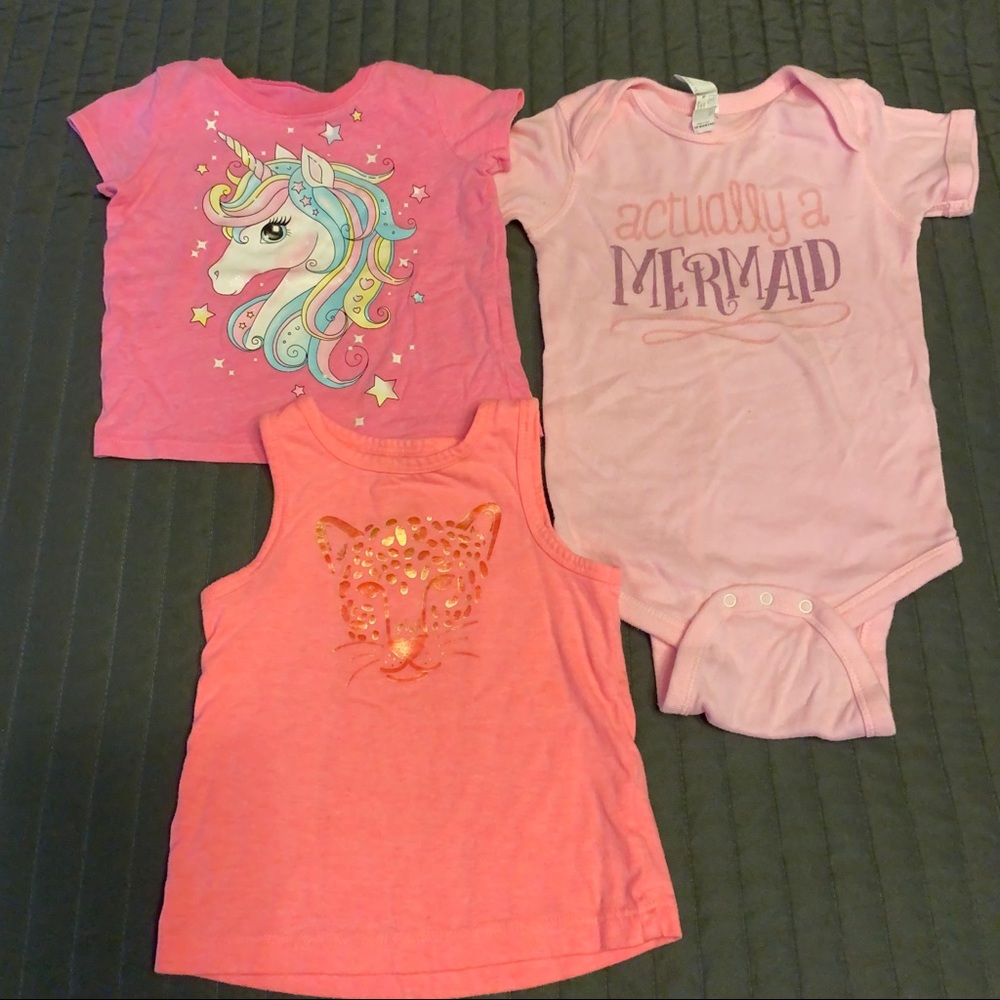 SOLD! Bundle of toddler girls spring & summer clothes - Picture 4 of 4